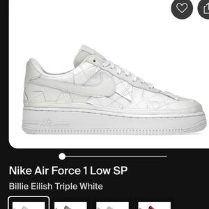 NIKE Billie Eilish Air Force 1s Low Top Womens Sneaker